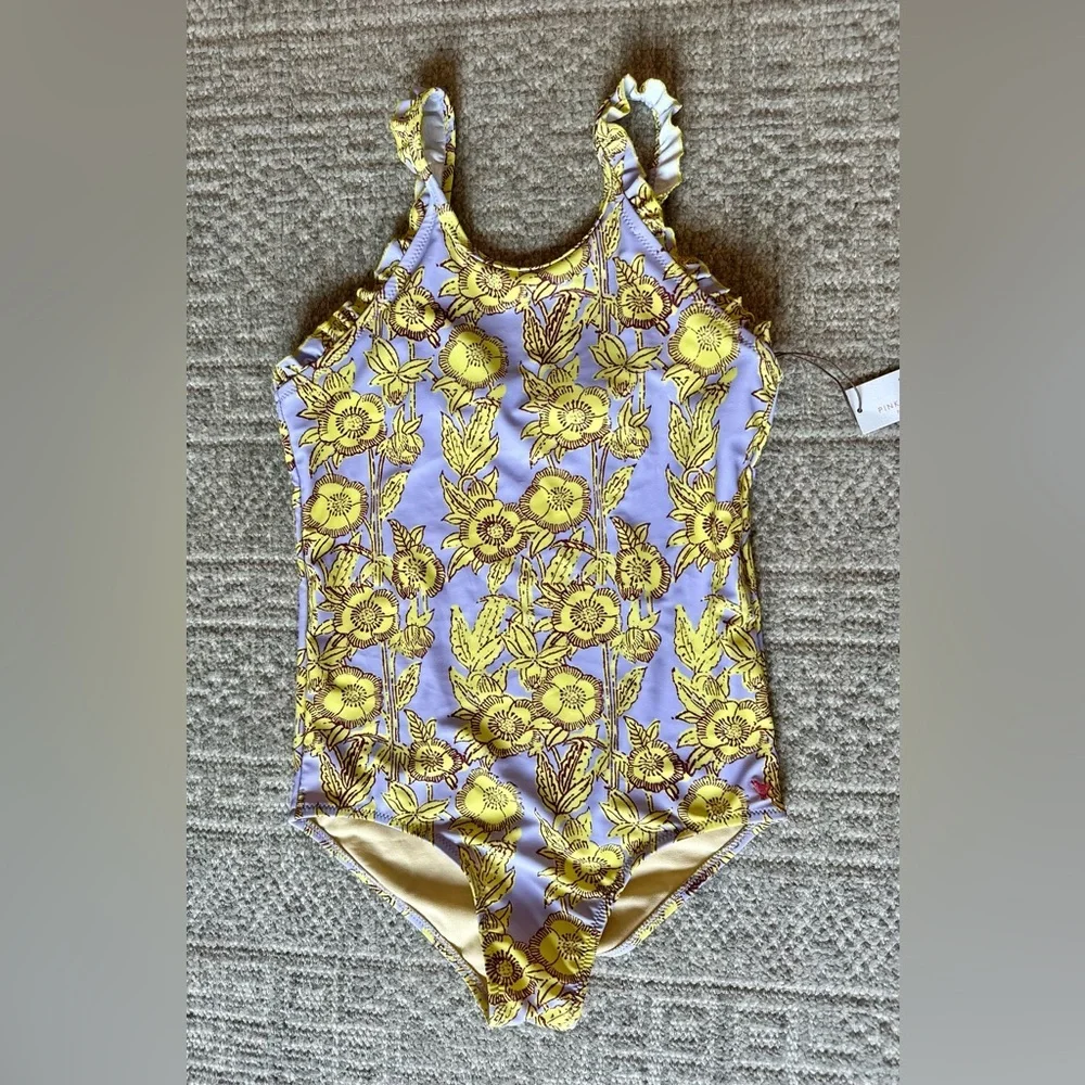 NWT Pink Chicken Claire Girls one piece size 14